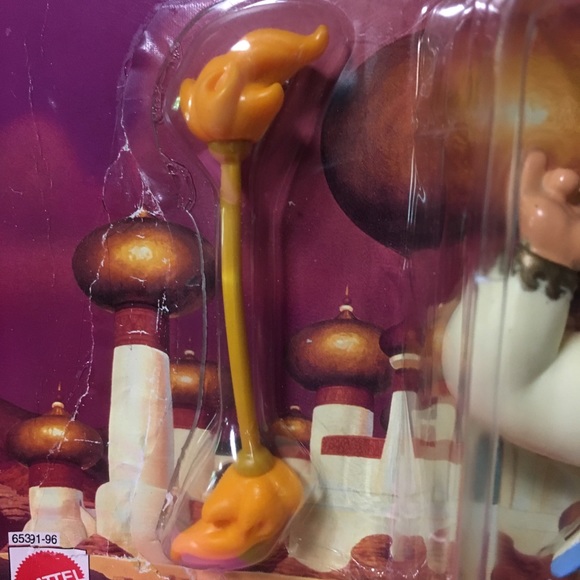 DISNEY’S ALADDIN VTG 90’s Action Figure GENIE Set - Picture 3 of 14
